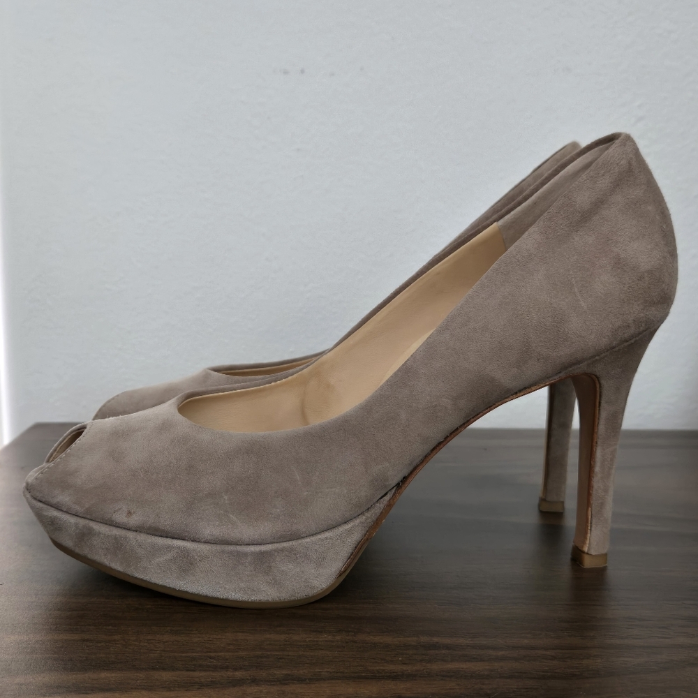 Paul Green platform peep-toe heal